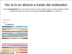 Sites similar to tv-directo.es