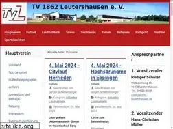 Sites similar to tv-leutershausen.de