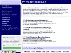 Sites similar to tv-mediatheken.de