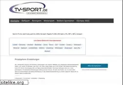 Sites similar to tv-sport.de