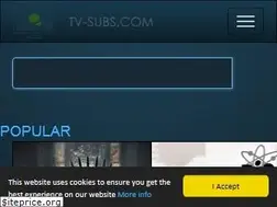 Sites similar to tv-subs.com