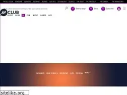 Sites similar to tv.avclub.com