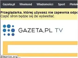Sites similar to tv.gazeta.pl