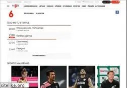 Sites similar to tv6.lt