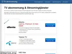 Sites similar to tvabonnemanget.se