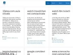 Sites similar to tvactivatecode.com
