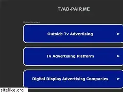 Sites similar to tvad-pair.me
