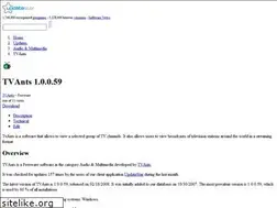 Sites similar to tvants.updatestar.com