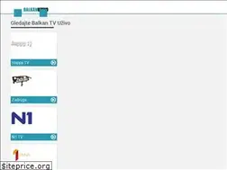 Sites similar to tvbalkanuzivo.com