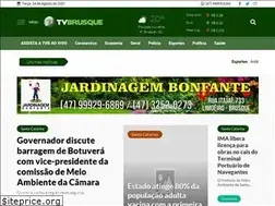 Sites similar to tvbrusque.com.br