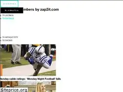 Sites similar to tvbythenumbers.zap2it.com
