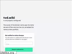Sites similar to tvd.wiki