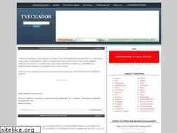 Sites similar to tvecuador.blogspot.com