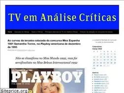 Sites similar to tvemanalisecriticas.wordpress.com