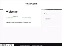 Sites similar to tveskov.com