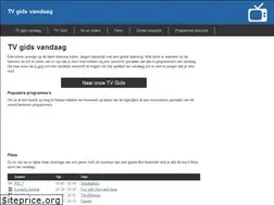 Sites similar to tvgidsvandaag.nl