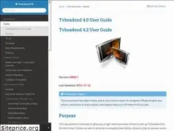 Sites similar to tvheadend.readthedocs.io
