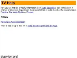 Sites similar to tvhelp.org.uk