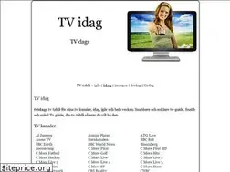 Sites similar to tvidags.se