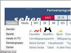 Sites similar to tvinfo.de
