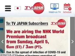 Sites similar to tvjapan.net