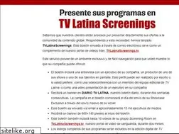 Sites similar to tvlatinascreenings.com