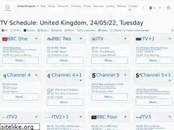 Sites similar to tvlistings.eu