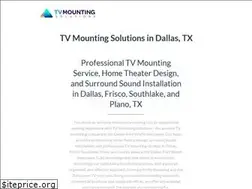 Sites similar to tvmountingsolutions.com