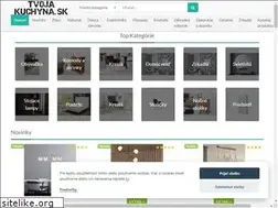 Sites similar to tvojakuchyna.sk