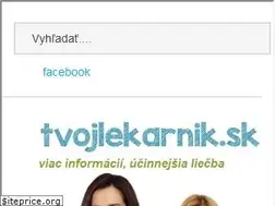 Sites similar to tvojlekarnik.sk