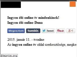 Sites similar to tvonline.blog.hu