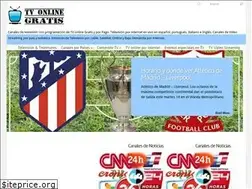 Sites similar to tvonlinegratis.com