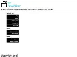 Sites similar to tvontwitter.com
