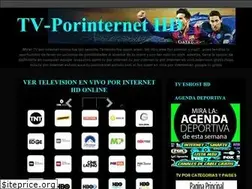 Sites similar to tvporinternet.eshost.com.ar