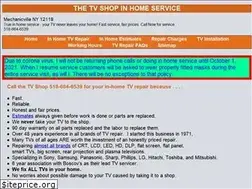 Sites similar to tvrepairalbany.com