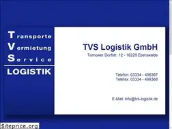 Sites similar to tvs-logistik.de