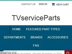 Sites similar to tvserviceparts.com