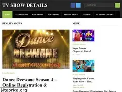 Sites similar to tvshowdetails.com