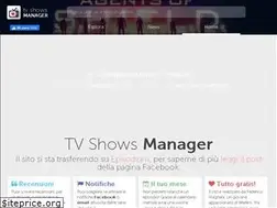 Sites similar to tvshowsmanager.com