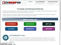 Sites similar to tvshqipon.com