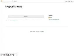 Sites similar to tvsportsnews.blogspot.com