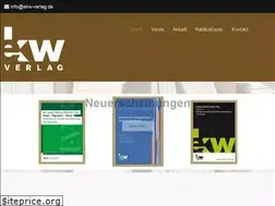 Sites similar to tvv-verlag.de