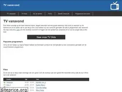 Sites similar to tvvanavond.nl