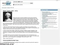 Sites similar to twain.thefreelibrary.com