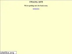 Sites similar to twang1075.com