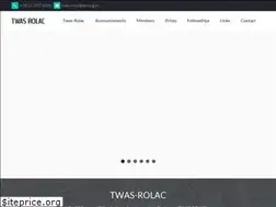 Sites similar to twas-rolac.org