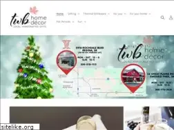 Sites similar to twbhomedecor.com