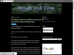 Sites similar to tweakandtune.blogspot.com