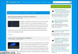 Sites similar to tweaks.com