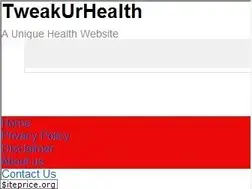 Sites similar to tweakurhealth.com